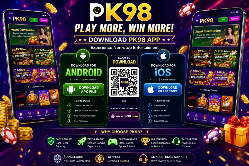 Download PK98 for android and ios